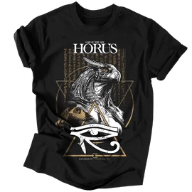 HORUS férfi póló (Fekete)