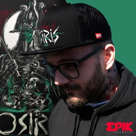 OSIRIS Snapback Sapka (fekete)