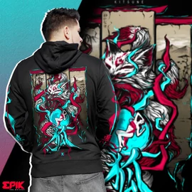 KITSUNE uniszex pulóver