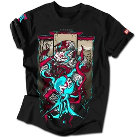 KITSUNE férfi póló