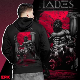 Hades Noir uniszex pulóver