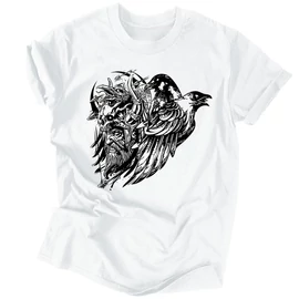 Berserker férfi póló (fehér)