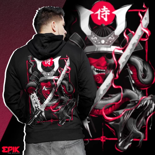 Samurai Noir hoodie
