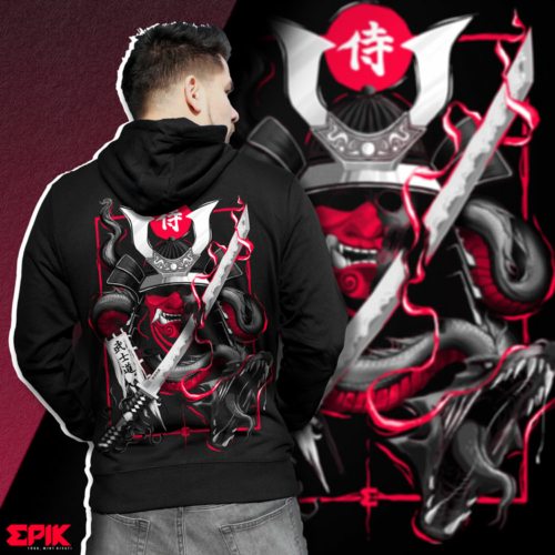 Samurai Noir hoodie
