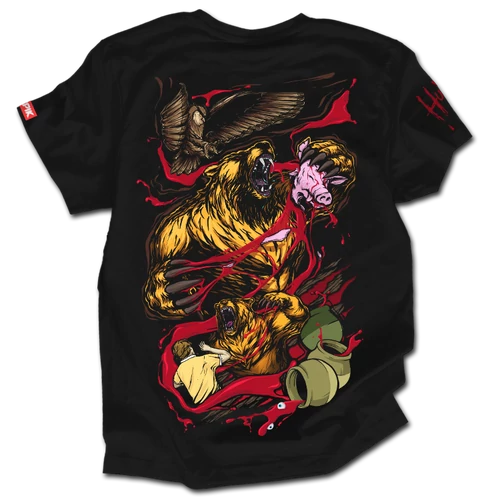 Winnie the beast férfi póló