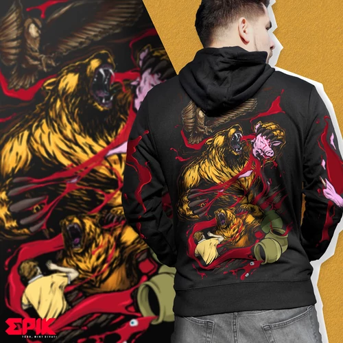 Winnie the beast uniszex pulóver