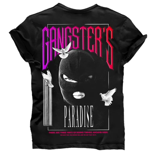 RIOT™ GANGSTER'S PARADISE férfi póló
