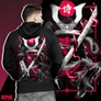 Kép 1/4 - Samurai Noir hoodie