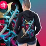 Kép 2/5 - IMMORTAL SAMURAI unisex kapucnis pulóver 