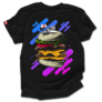Kép 4/4 - Astro burger uniszex póló