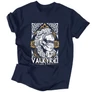 Kép 5/6 - Valkyrei - Angel of Odin férfi póló (Sötétkék)