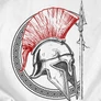 Kép 2/3 - Hoplite helmet női póló (B_Fehér)