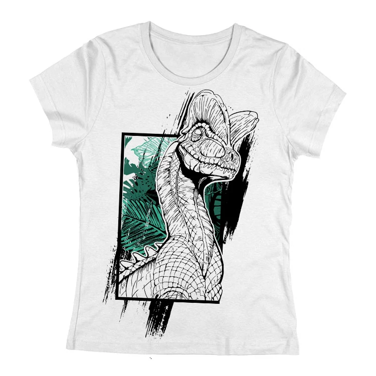 Dilophosaurus women's t-shirt