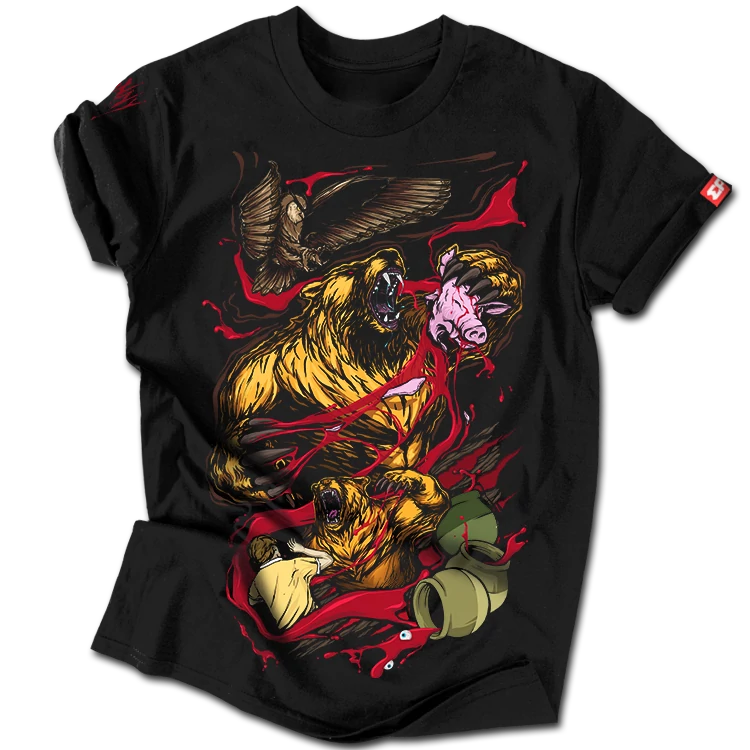 Winnie the beast férfi póló